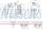 Nissens 890049 A/C Compressor - view 6