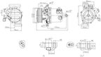 Nissens 890053 A/C Compressor - view 1