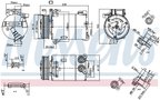 Nissens 890213 A/C Compressor - view 6