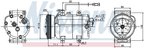 Nissens 89029 A/C Compressor - view 7