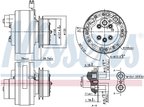 Nissens 890368 A/C Compressor - view 6