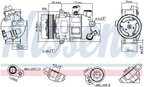 Nissens 890607 A/C Compressor - view 6