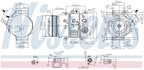 Nissens 890631 A/C Compressor - view 6