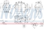 Nissens 890635 A/C Compressor - view 6
