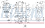 Nissens 890637 A/C Compressor - view 6