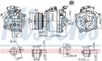 Nissens 890666 A/C Compressor - view 6