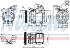 Nissens 89082 A/C Compressor - view 6