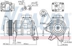 Nissens 89087 A/C Compressor - view 6