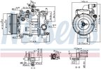 Nissens 890880 A/C Compressor - view 6