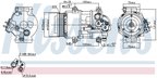 Nissens 89089 A/C Compressor - Front - view 6