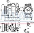 Nissens 89090 A/C Compressor - view 6