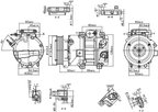 Nissens 890917 A/C Compressor - view 1