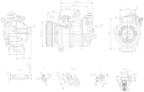 Nissens 890944 A/C Compressor - view 2