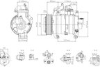 Nissens 891044 A/C Compressor - view 1