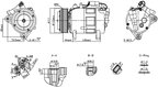 Nissens 891148 A/C Compressor - view 1
