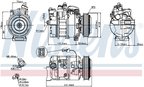 Nissens 89208 A/C Compressor - view 6