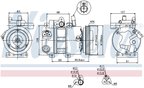 Nissens 89273 A/C Compressor - view 6