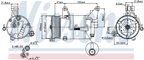 Nissens 89340 A/C Compressor - view 6
