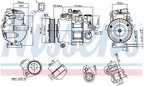 Nissens 89513 A/C Compressor - view 6