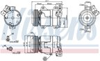 Nissens 89519 A/C Compressor - view 6