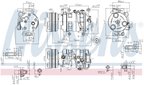 Nissens 89550 A/C Compressor - view 6