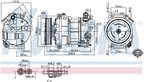 Nissens 89584 A/C Compressor - view 6