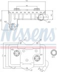 Nissens 90597 Engine Oil Cooler - view 6