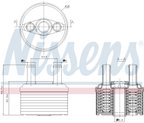 Nissens 90664 Automatic Transmission Oil Cooler - view 6