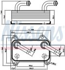 Nissens 90707 Engine Oil Cooler - view 6