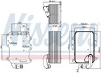 Nissens 90807 Engine Oil Cooler - view 6