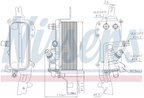 Nissens 90838 Automatic Transmission Oil Cooler - Front - view 5