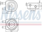 Nissens 90850 Engine Oil Cooler - view 6