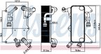 Nissens 90894 Automatic Transmission Oil Cooler - Front - view 6