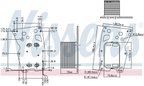 Nissens 90907 Engine Oil Cooler - view 6