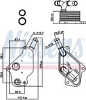 Nissens 90965 Engine Oil Cooler - view 5