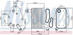 Nissens 91159 Engine Oil Cooler - view 6