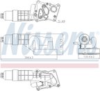 Nissens 91197 Engine Oil Cooler - view 6