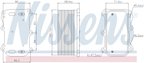 Nissens 91253 Engine Oil Cooler - view 5