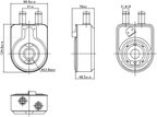 Nissens 91448 Engine Oil Cooler - view 1