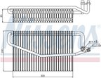 Nissens 92173 A/C Evaporator Core - view 6