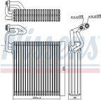 Nissens 92214 A/C Evaporator Core - view 6
