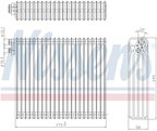 Nissens 92343 A/C Evaporator Core - view 5
