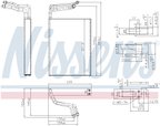 Nissens 92361 A/C Evaporator Core - view 6