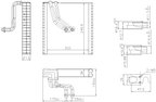 Nissens 92369 A/C Evaporator Core - view 6