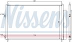 Nissens 940021 A/C Condenser and Receiver Drier Assembly - view 6
