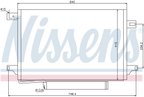 Nissens 940054 A/C Condenser and Receiver Drier Assembly - Rear - view 5