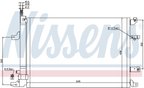 Nissens 940103 A/C Condenser - view 7