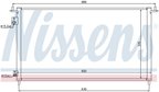 Nissens 940162 A/C Condenser - view 3