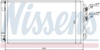 Nissens 940236 A/C Condenser - view 2