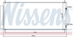 Nissens 940240 A/C Condenser and Receiver Drier Assembly - view 6